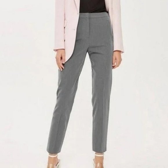 Topshop Pants - TOP SHOP Cigarette Trouser Dressy Pants - Light Academia